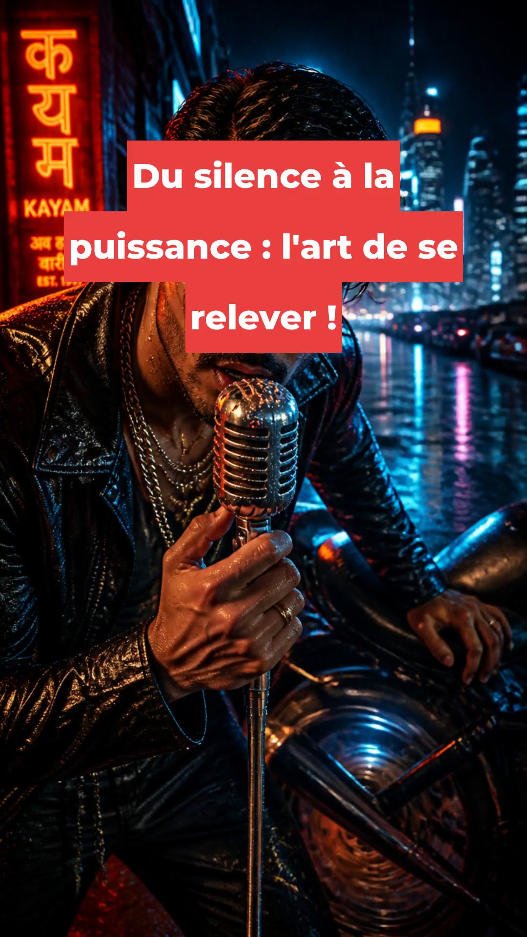 Du silence à la puissance : l'art de se relever !