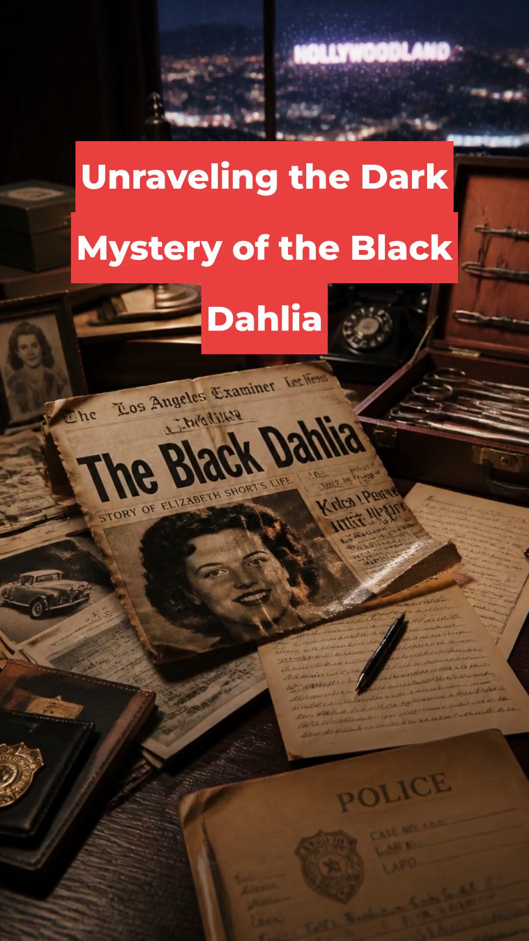 Unraveling the Dark Mystery of the Black Dahlia