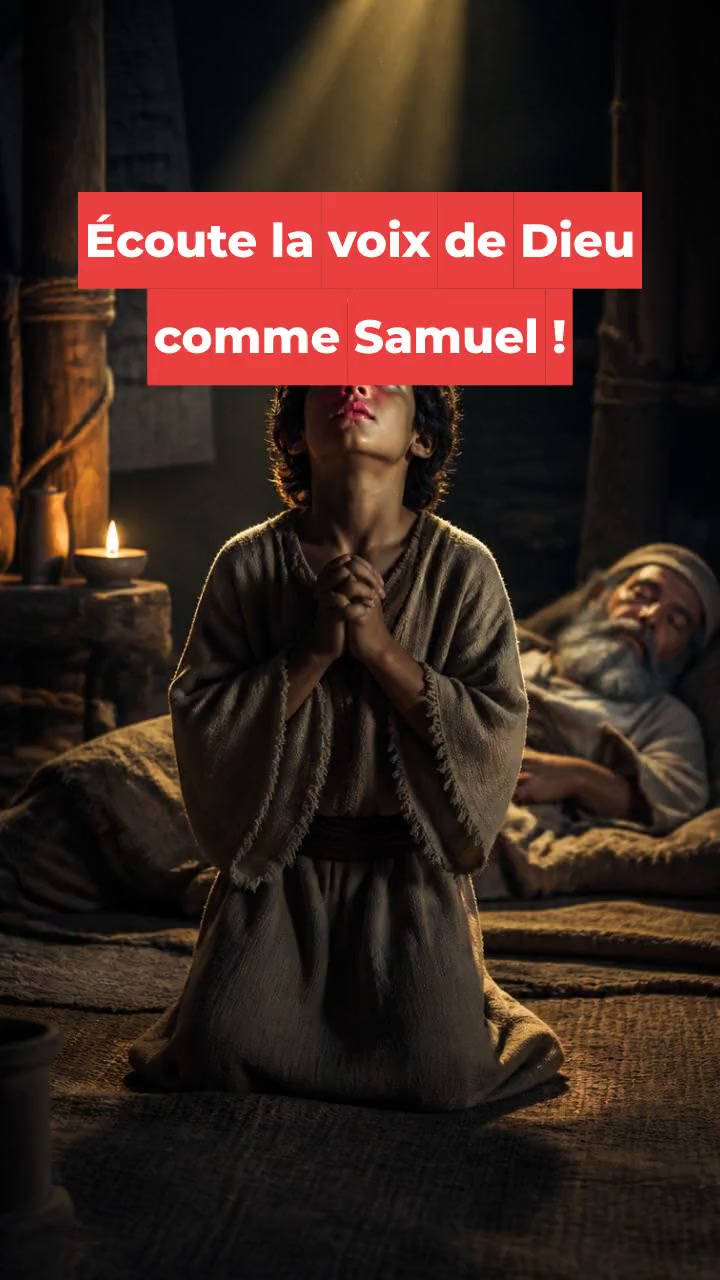 Écoute la voix de Dieu comme Samuel !