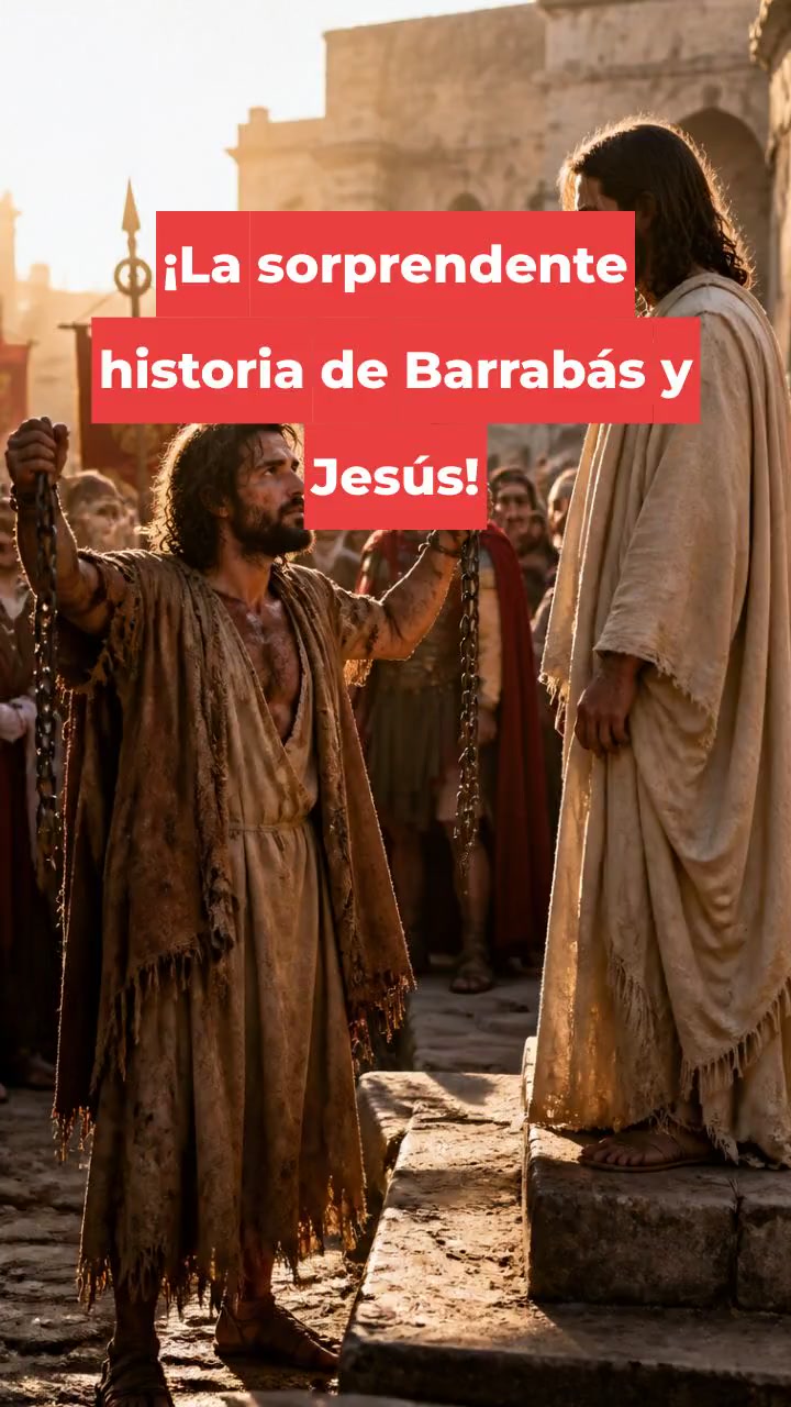 ¡La sorprendente historia de Barrabás y Jesús!