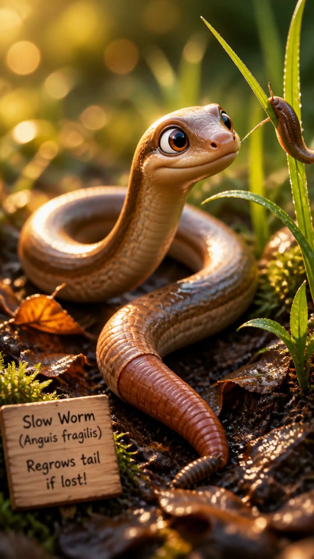 L'orvet : le lézard qui effraie à tort !