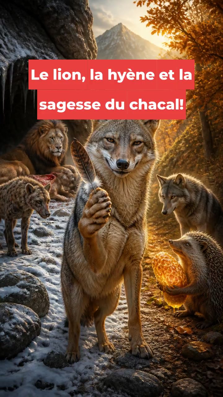 Le lion, la hyène et la sagesse du chacal!