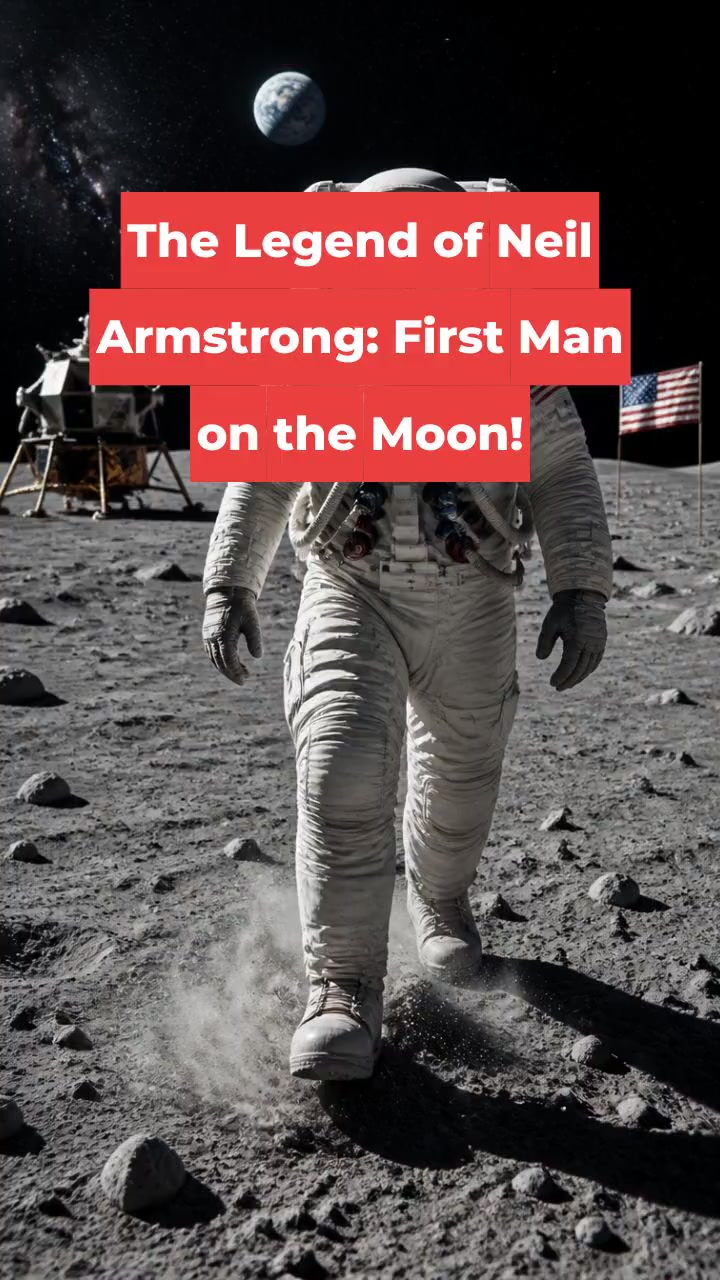 The Legend of Neil Armstrong: First Man on the Moon!