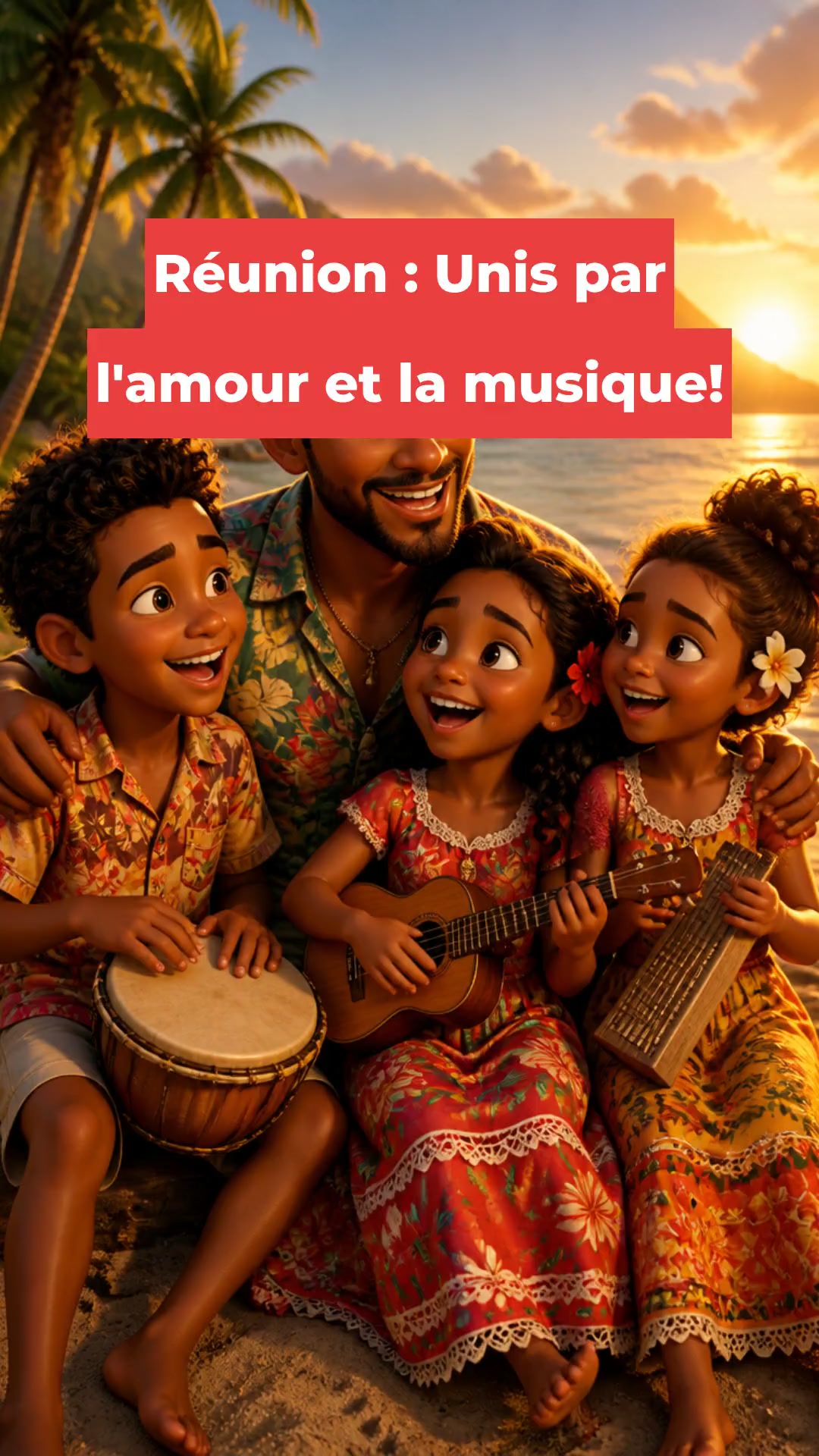 Réunion : Unis par l'amour et la musique!