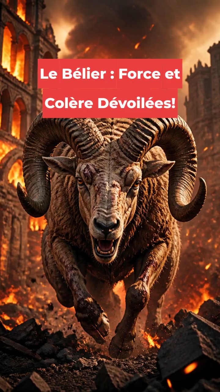 Le Bélier : Force et Colère Dévoilées!