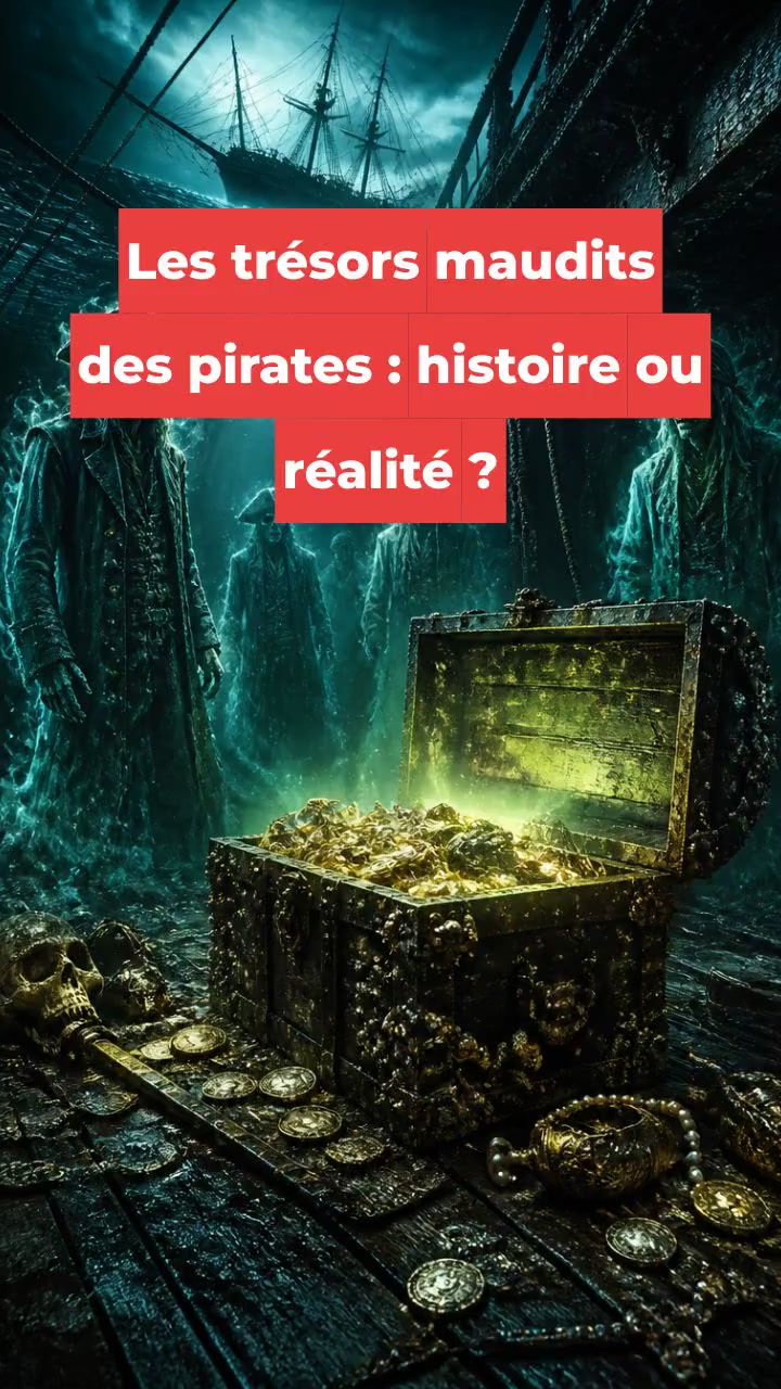 Les trésors maudits des pirates : histoire ou réalité ?