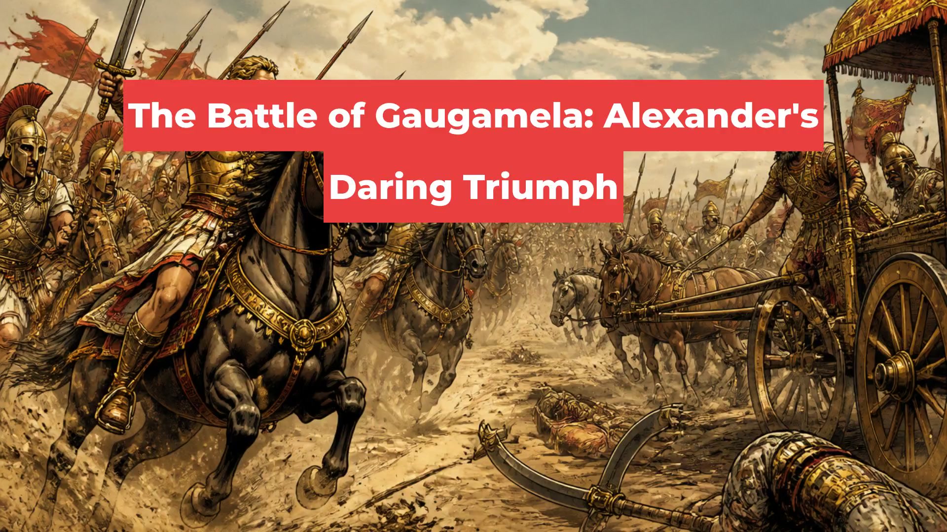 The Battle of Gaugamela: Alexander's Daring Triumph