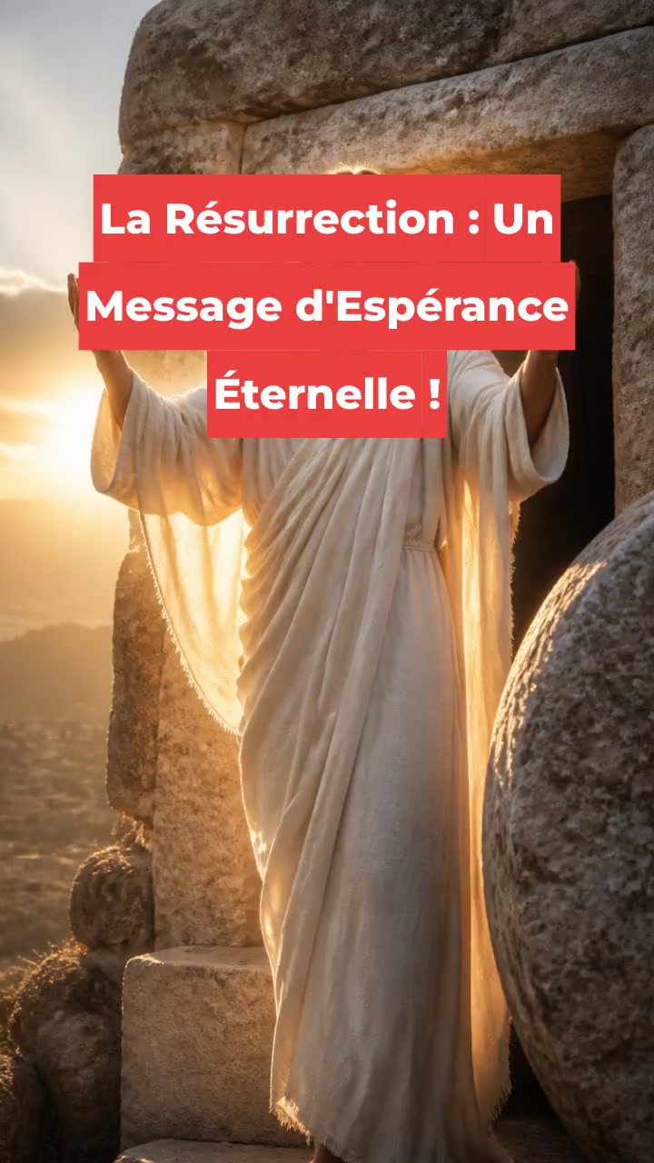 La Résurrection : Un Message d'Espérance Éternelle !