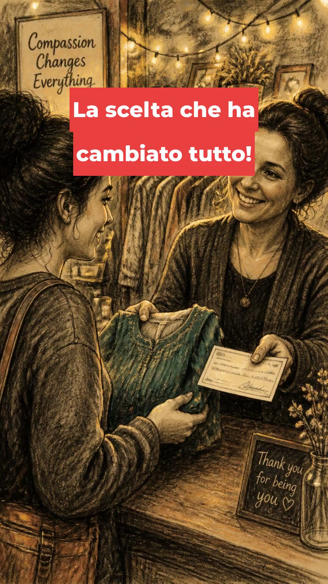 La scelta che ha cambiato tutto!