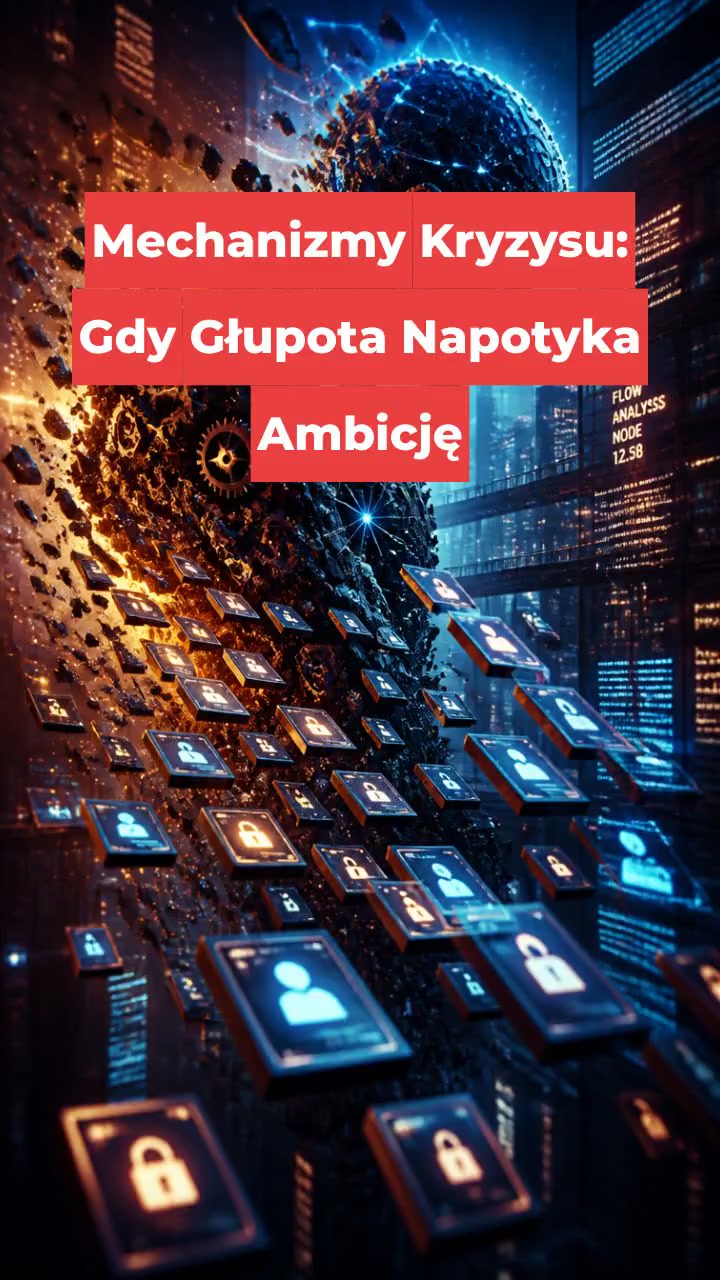 Mechanizmy Kryzysu: Gdy Głupota Napotyka Ambicję