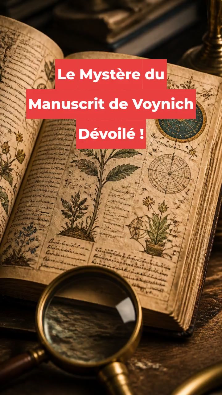 Le Mystère du Manuscrit de Voynich Dévoilé !