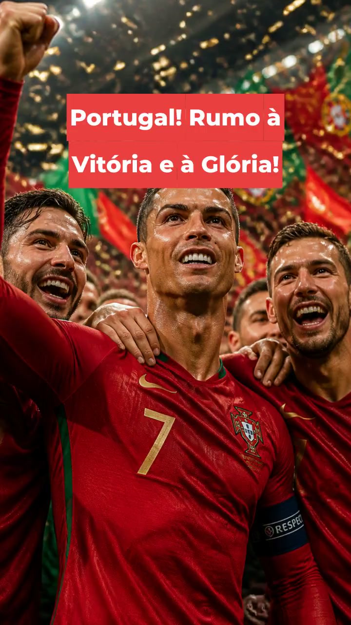 Portugal! Rumo à Vitória e à Glória!