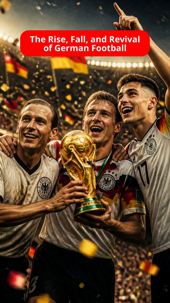 The Rise, Fall, and Revival of German Football