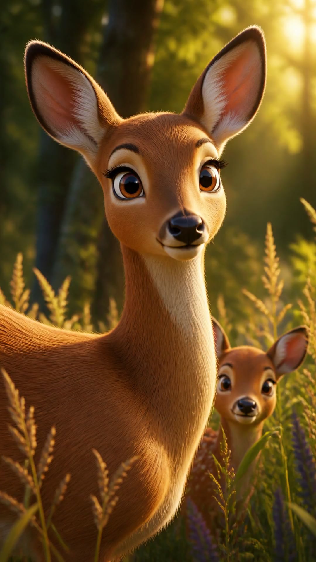 La Biche : Maître de la Discrétion en Forêt!