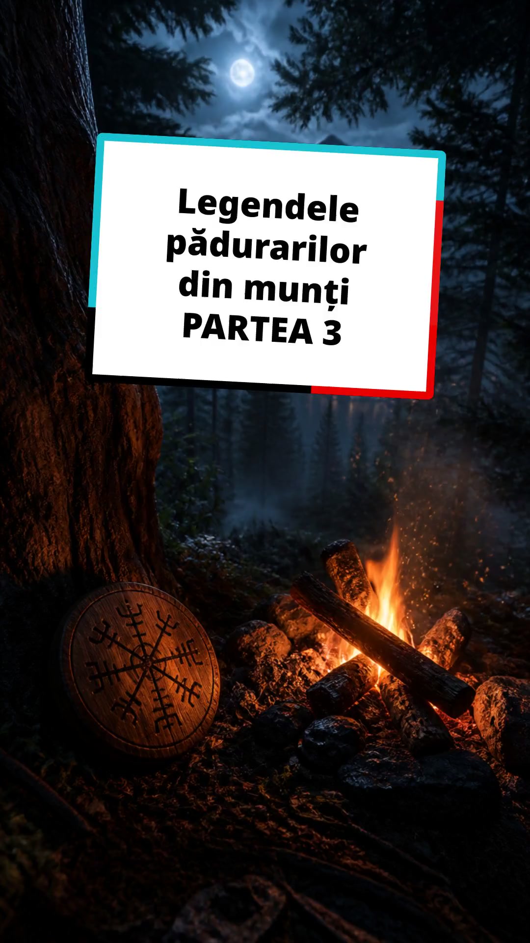 Povestea misterioasă a focului din pădure!