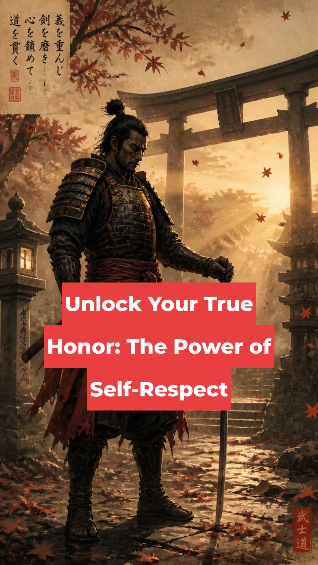 Unlock Your True Honor: The Power of Self-Respect
