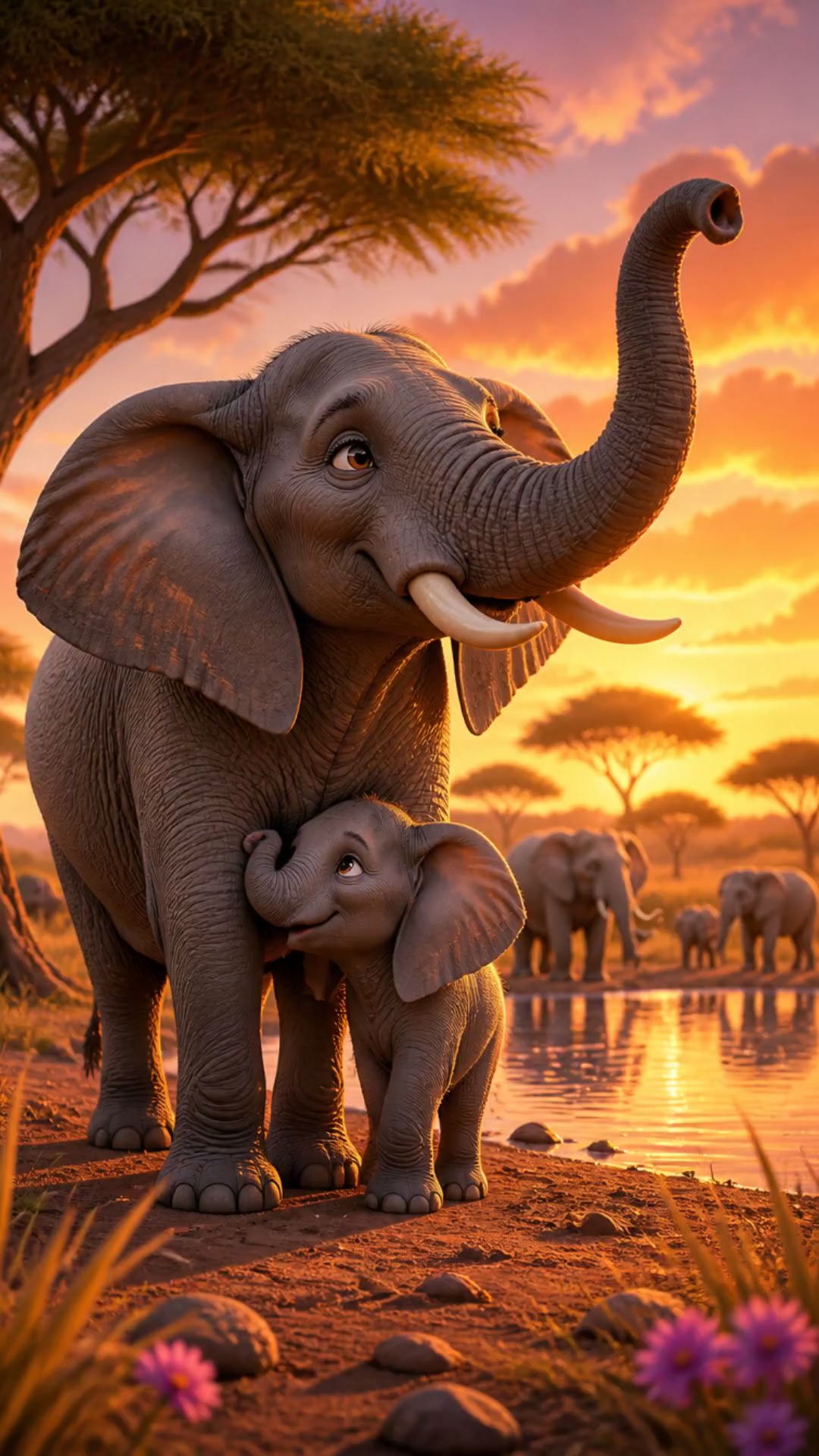 L'éléphant : un géant au cœur tendre !
