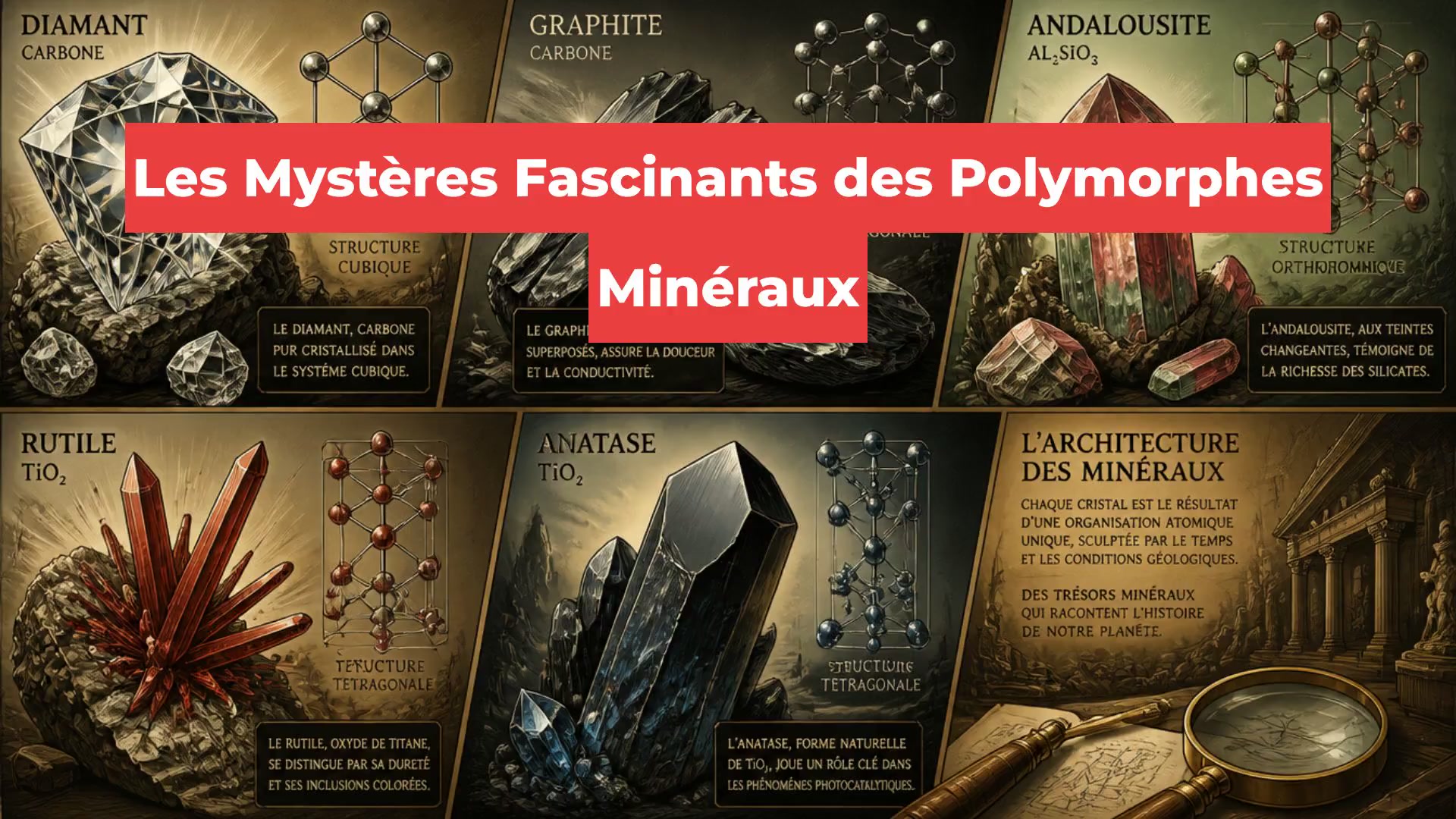 Les Mystères Fascinants des Polymorphes Minéraux