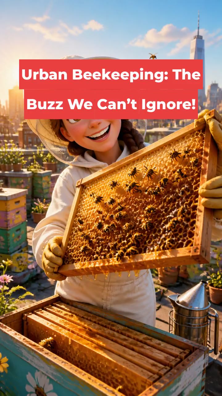 Urban Beekeeping: The Buzz We Can’t Ignore!
