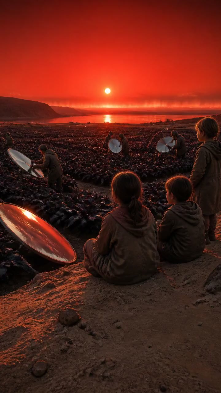 The Crimson Sky: A New Dawn Awaits