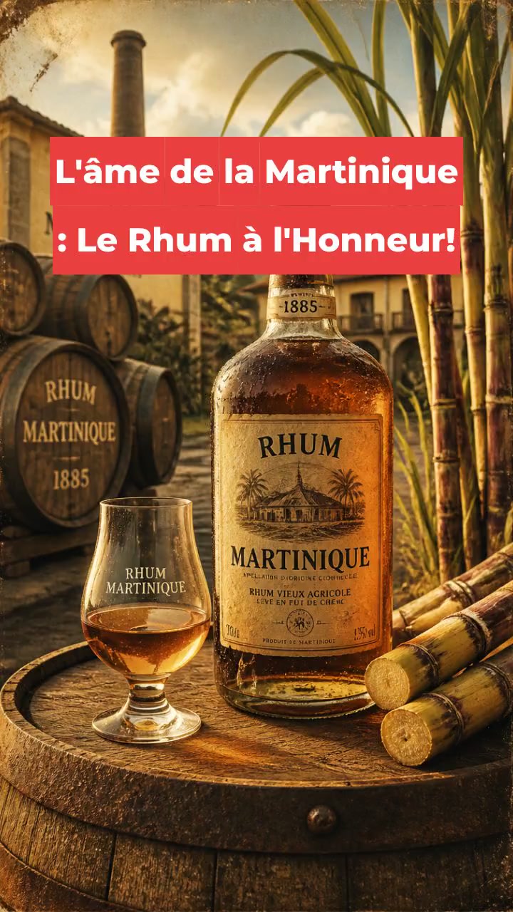 L'âme de la Martinique : Le Rhum à l'Honneur!