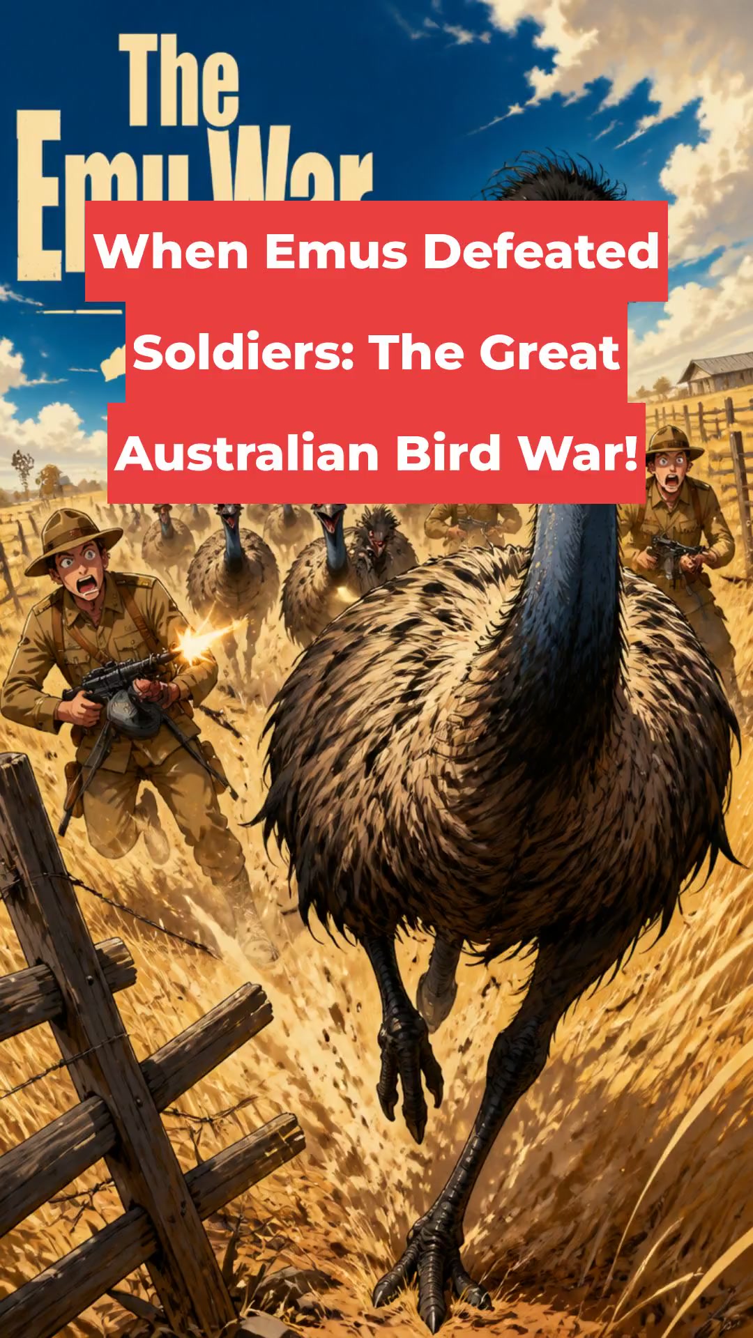 When Emus Defeated Soldiers: The Great Australian Bird War!