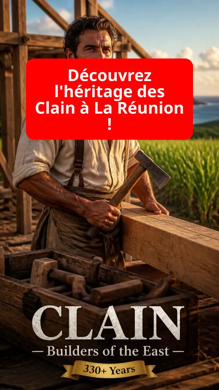 Découvrez l'héritage des Clain à La Réunion !