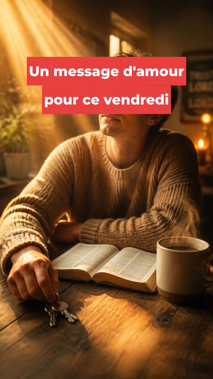 Un message d'amour pour ce vendredi