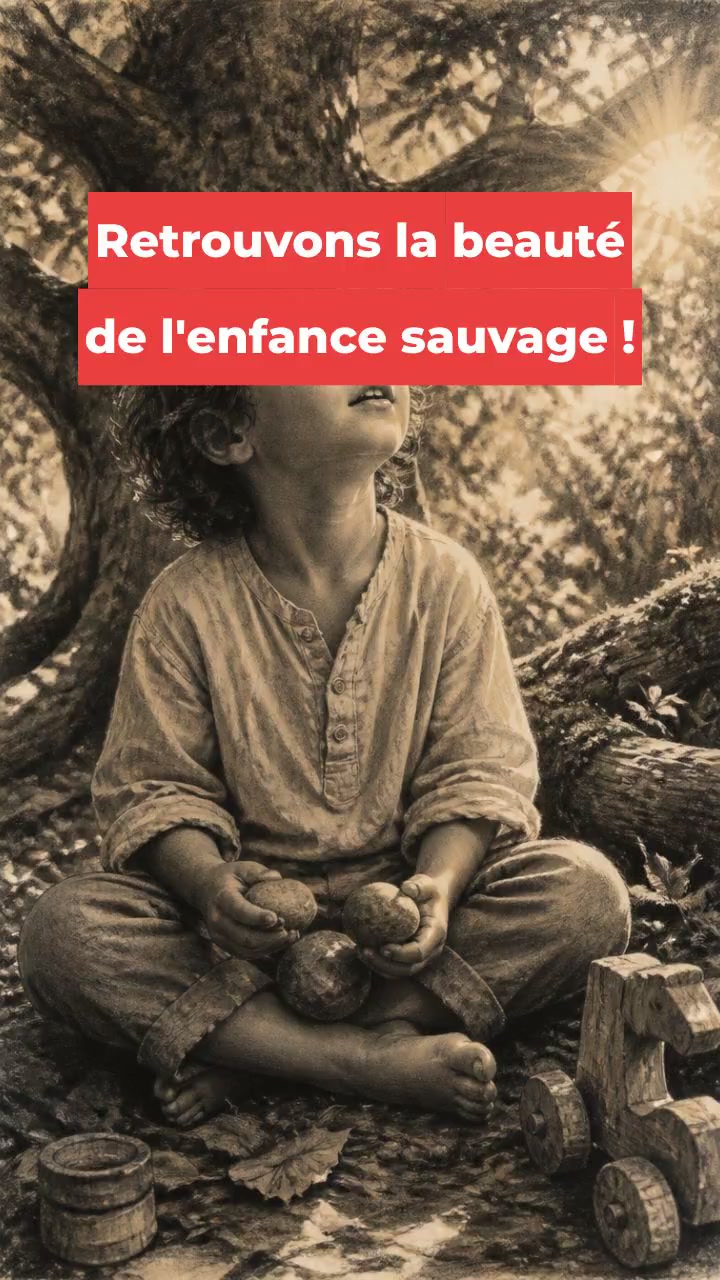 Retrouvons la beauté de l'enfance sauvage !