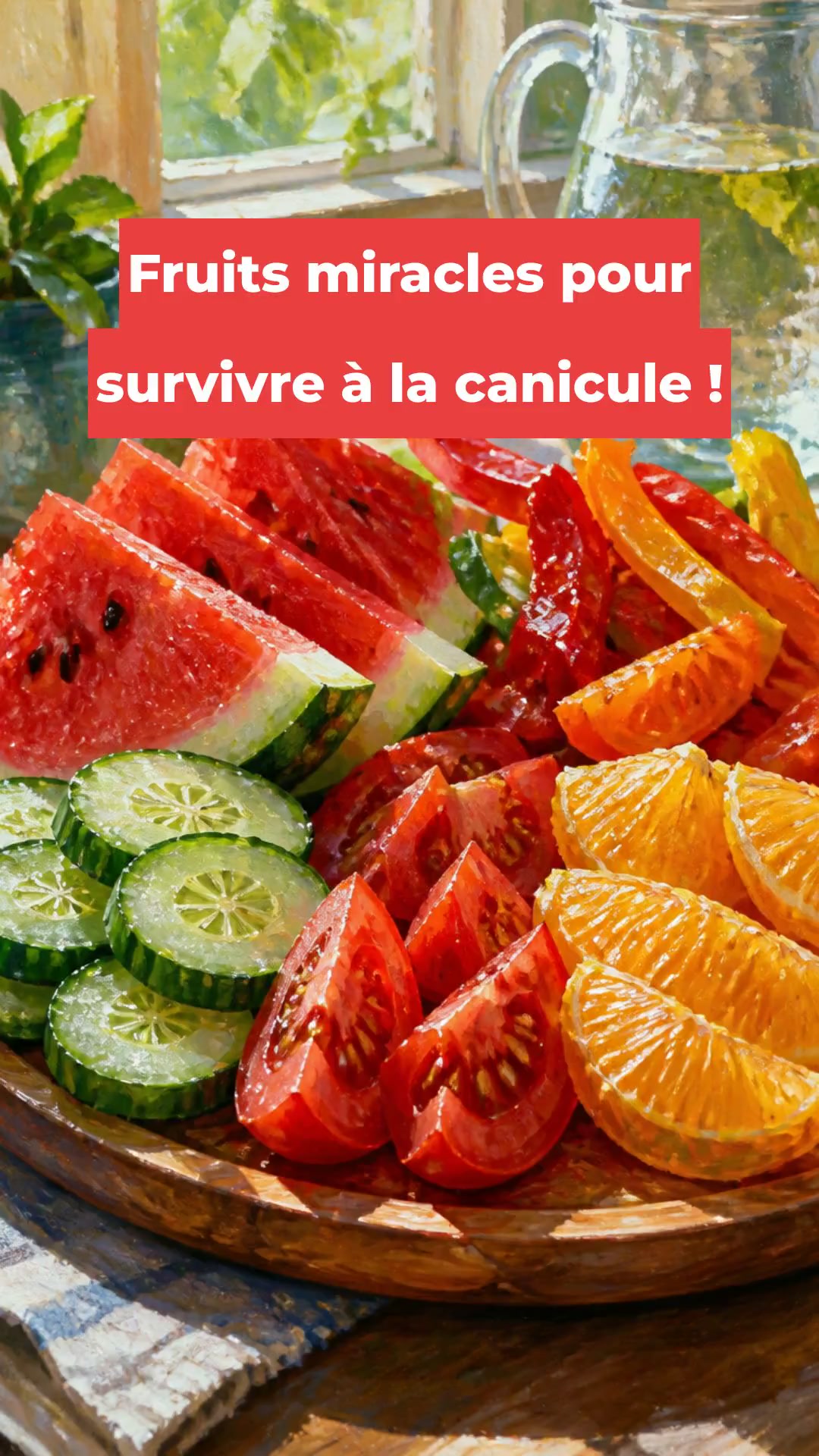 Fruits miracles pour survivre à la canicule !