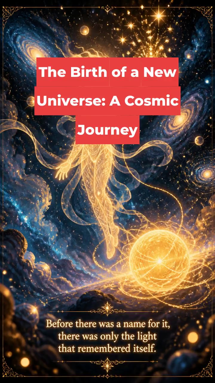 The Birth of a New Universe: A Cosmic Journey