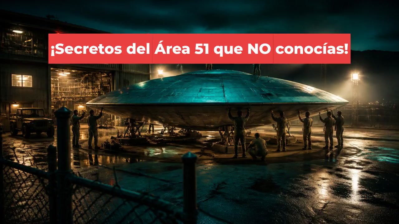 ¡Secretos del Área 51 que NO conocías!