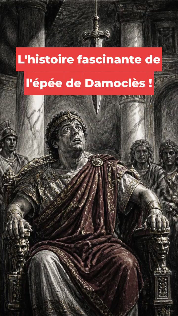 L'histoire fascinante de l'épée de Damoclès !