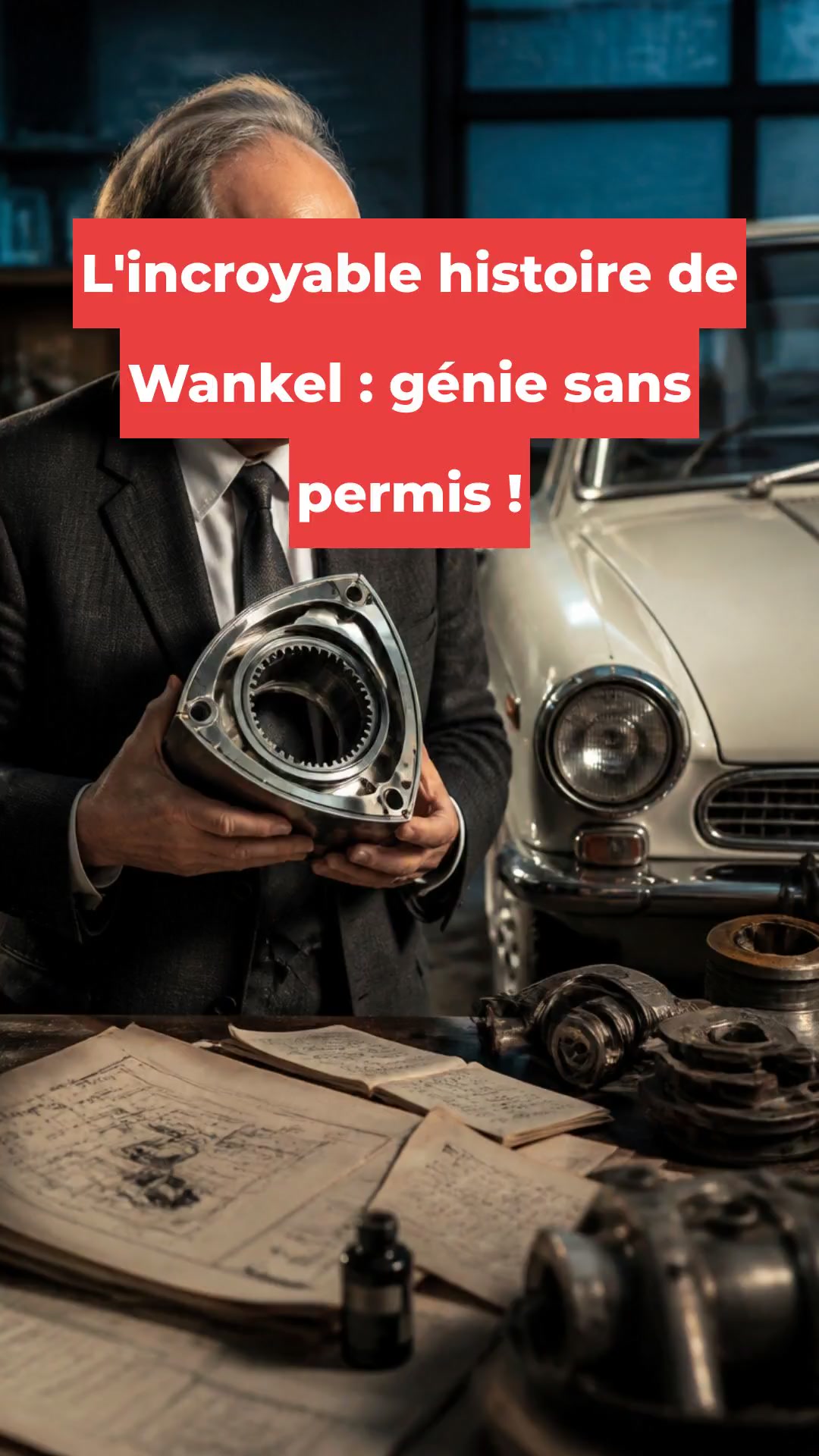 L'incroyable histoire de Wankel : génie sans permis !
