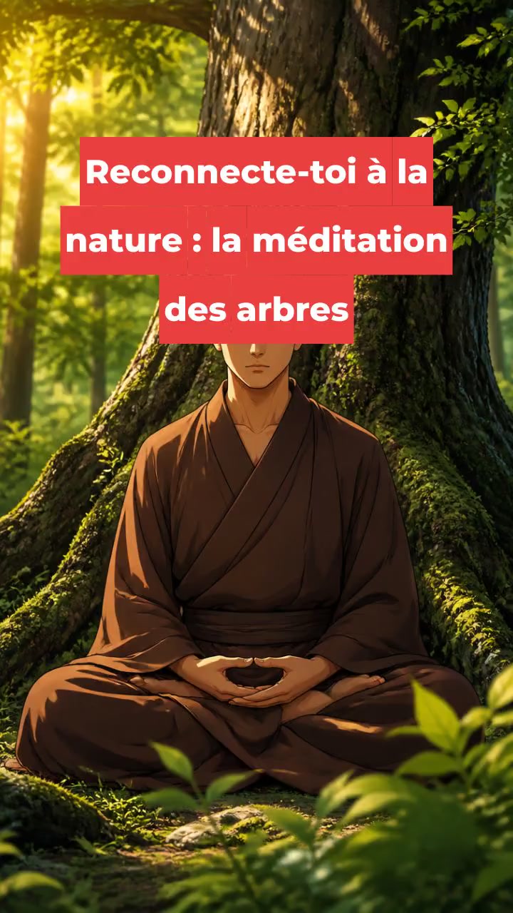 Reconnecte-toi à la nature : la méditation des arbres