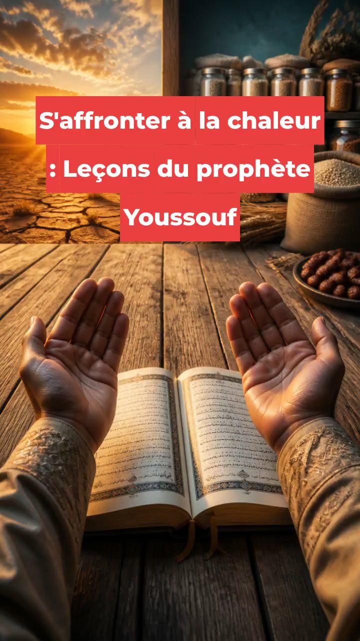S'affronter à la chaleur : Leçons du prophète Youssouf