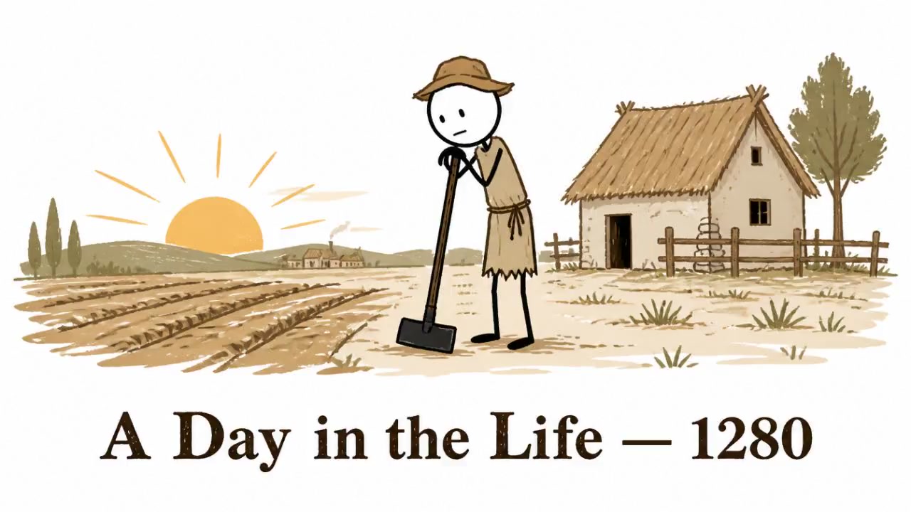 The Silent Strength of a Medieval Peasant's Life