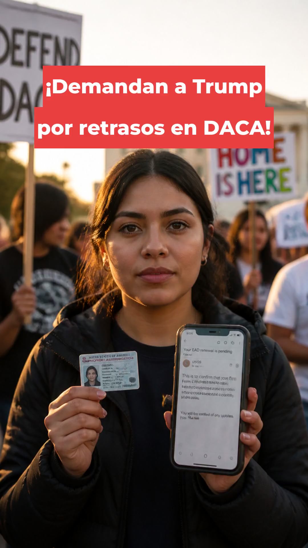¡Demandan a Trump por retrasos en DACA!