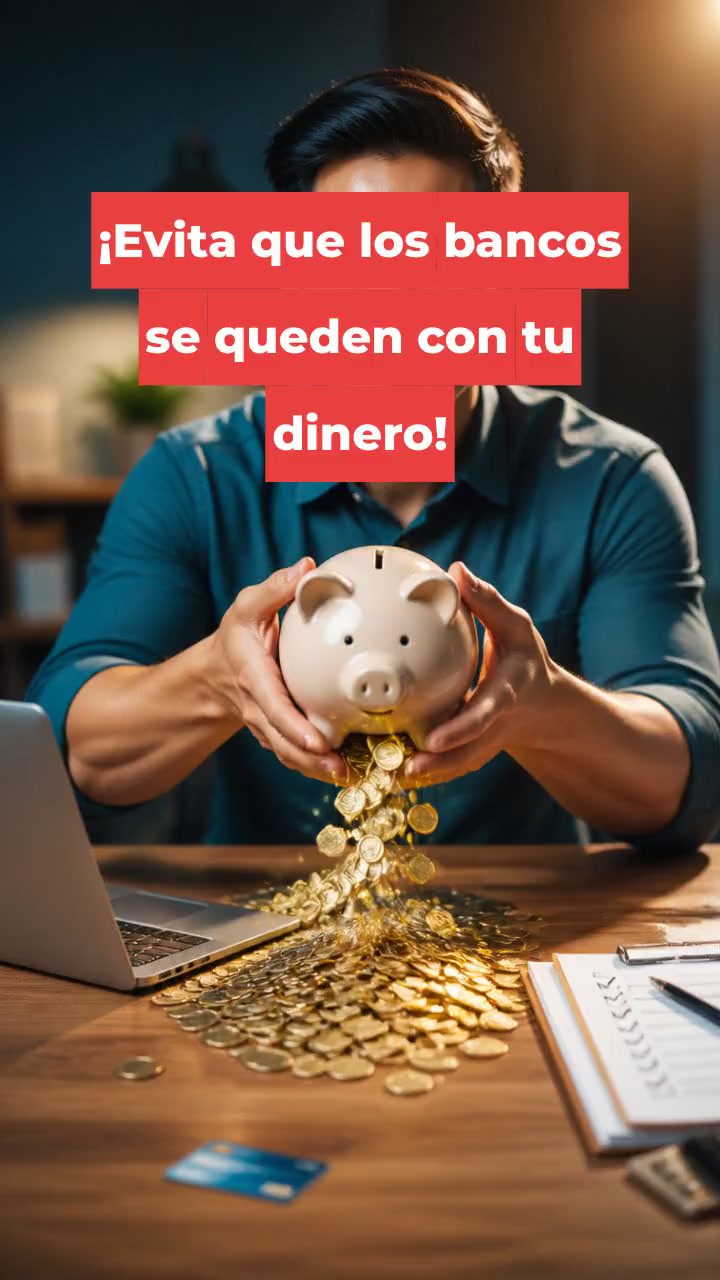 ¡Evita que los bancos se queden con tu dinero!