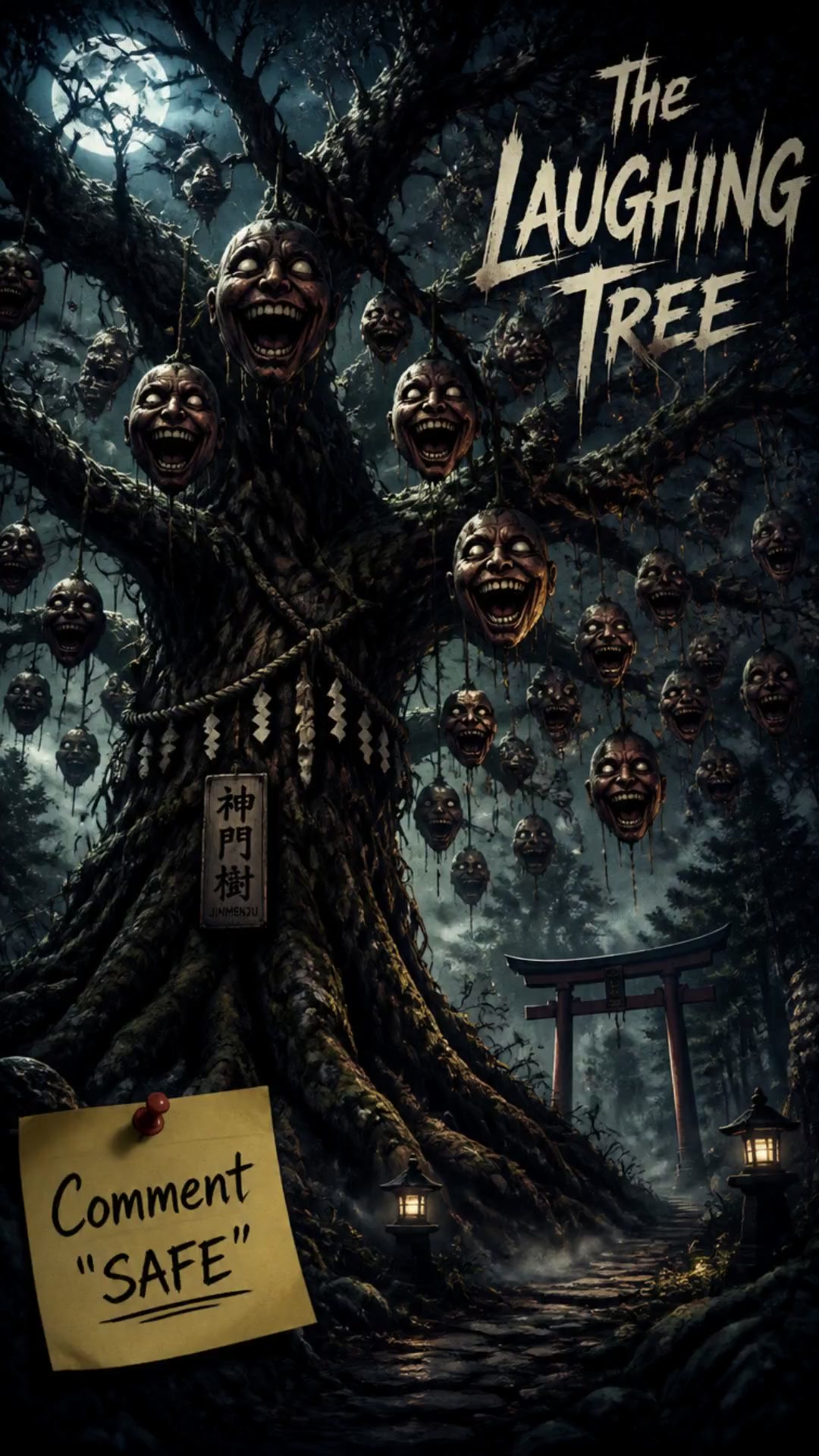 The Tree That Grows Human Faces: Are You Brave Enough?
