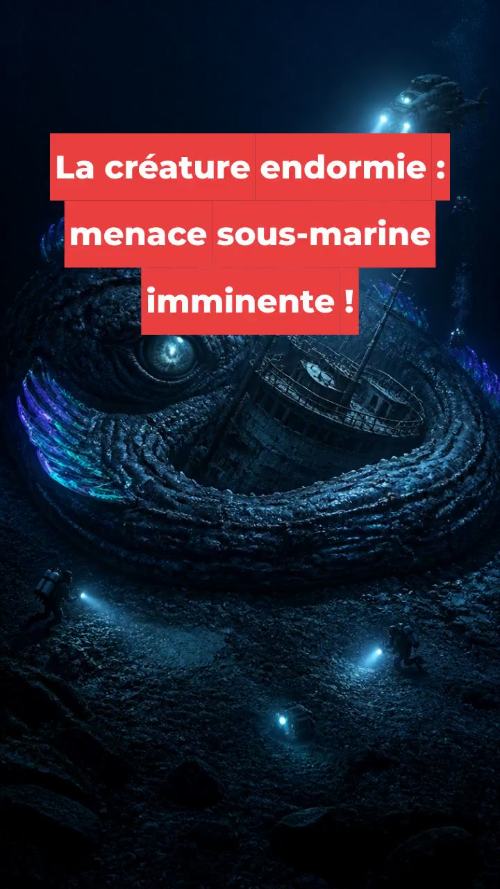 La créature endormie : menace sous-marine imminente !