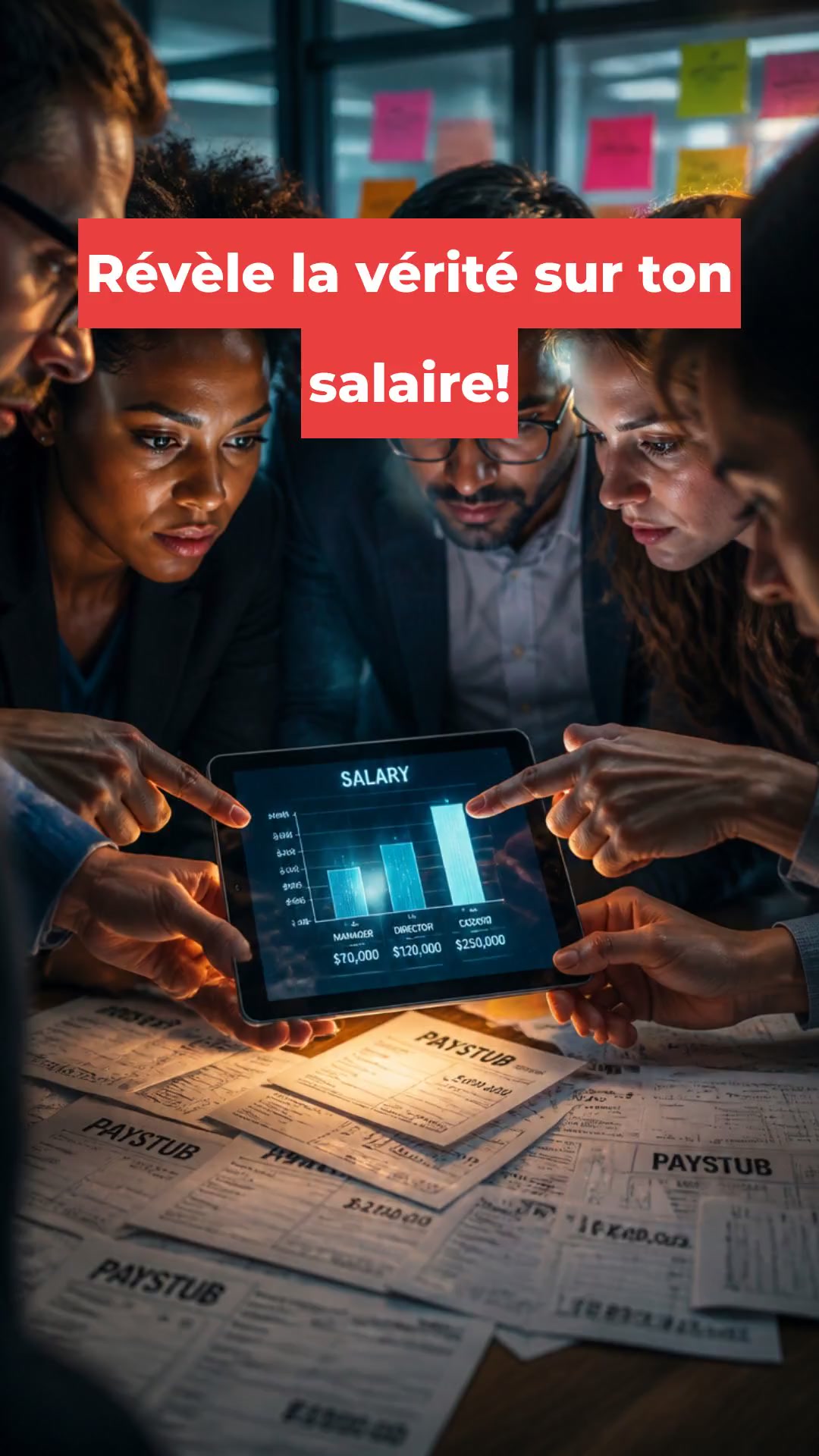 Révèle la vérité sur ton salaire!