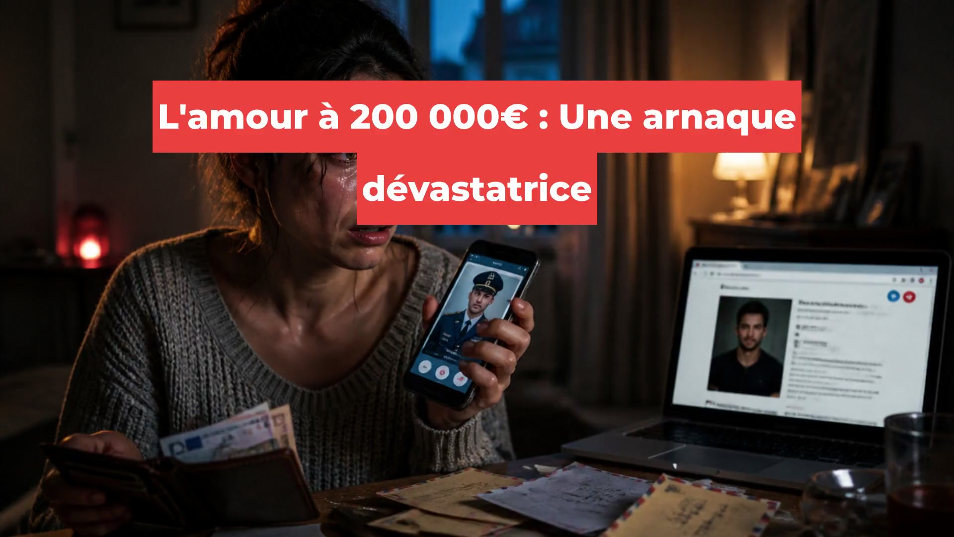 L'amour à 200 000€ : Une arnaque dévastatrice