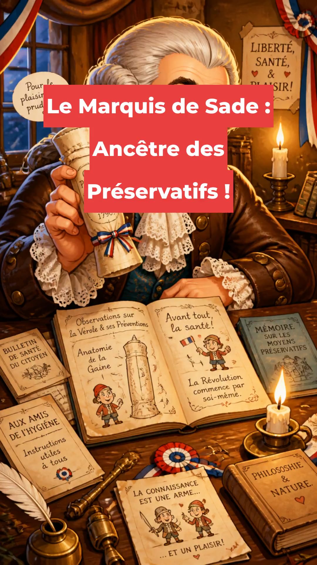 Le Marquis de Sade : Ancêtre des Préservatifs !