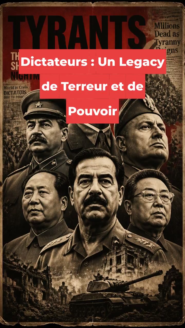 Dictateurs : Un Legacy de Terreur et de Pouvoir