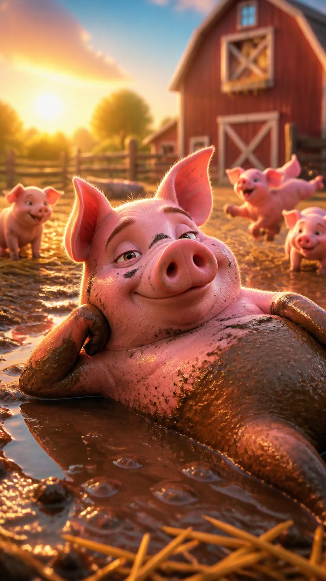 Le cochon : un génie sous la boue !