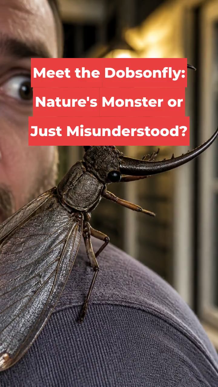 Meet the Dobsonfly: Nature's Monster or Just Misunderstood?