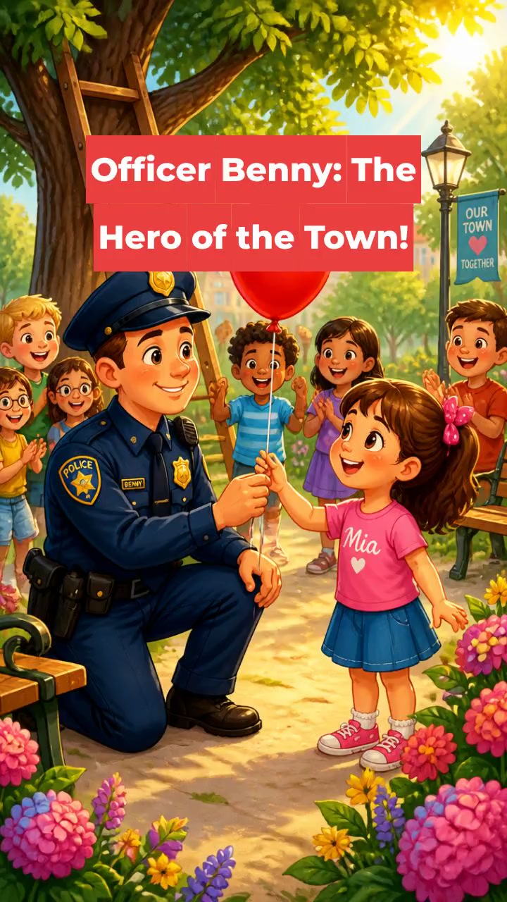 Officer Benny: The Hero of the Town!