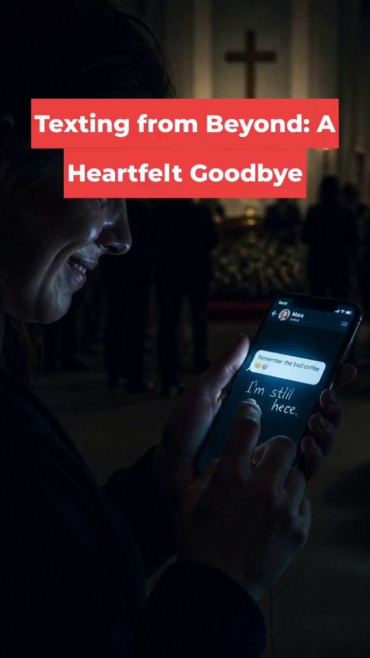 Texting from Beyond: A Heartfelt Goodbye