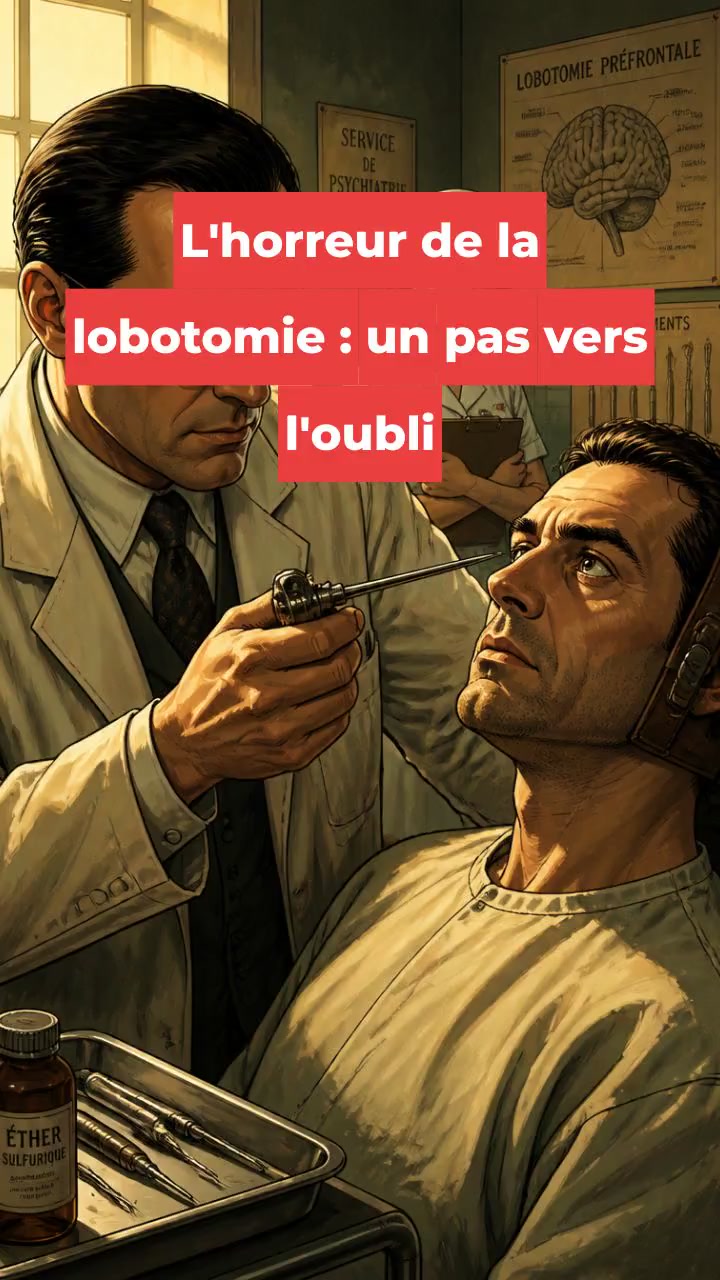 L'horreur de la lobotomie : un pas vers l'oubli